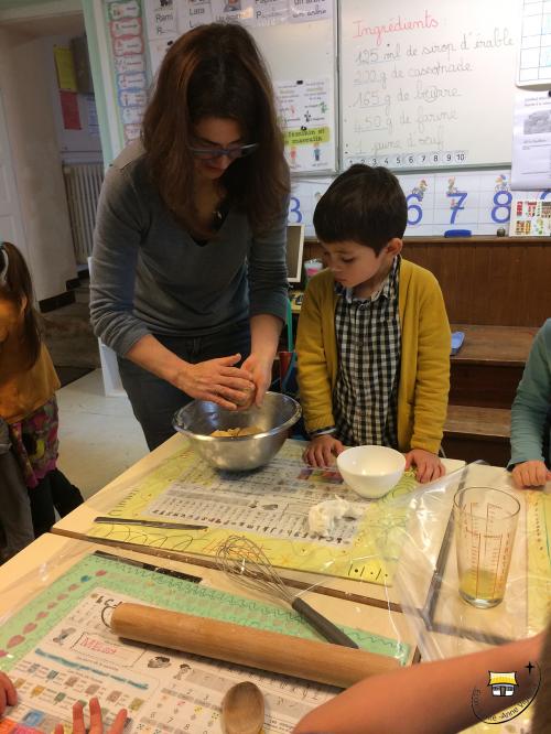 Atelier cuisine des CP